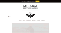 Desktop Screenshot of mirabalphotography.com