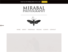 Tablet Screenshot of mirabalphotography.com